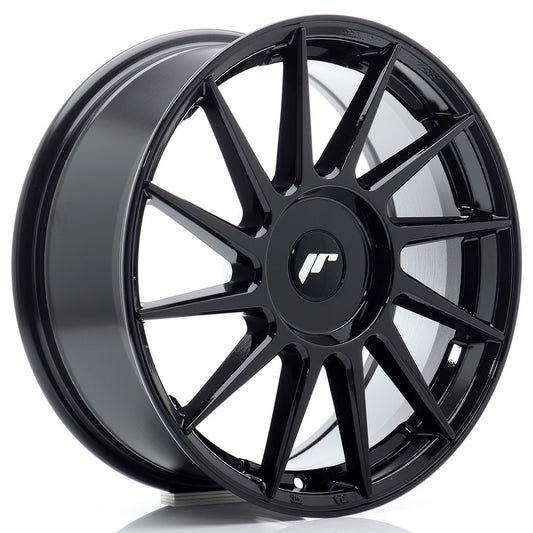 JR22 17x7 ET20-40 Custom PCD Gloss Black