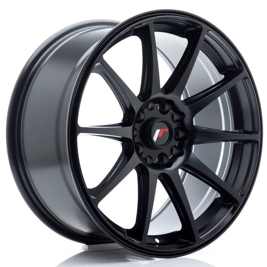 JR11 18x8.5 ET40 5x112, 5x114.3 mat zwart