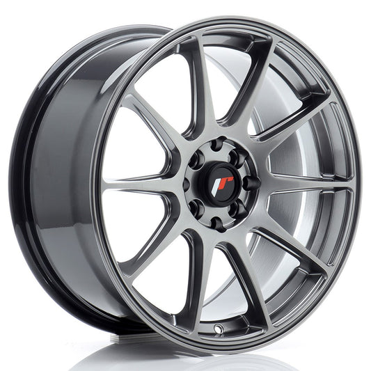 JR11 18x10.5 ET22 5x114.3, 5x120 Hyper Black