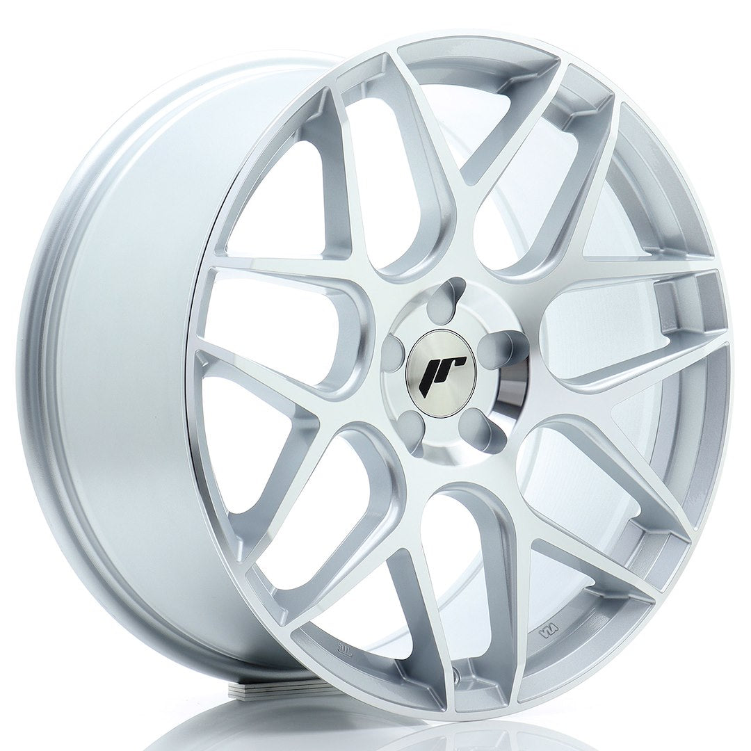 JR18 19x8.5 ET20-45 Entraxe personnalisé Face usinée argentée