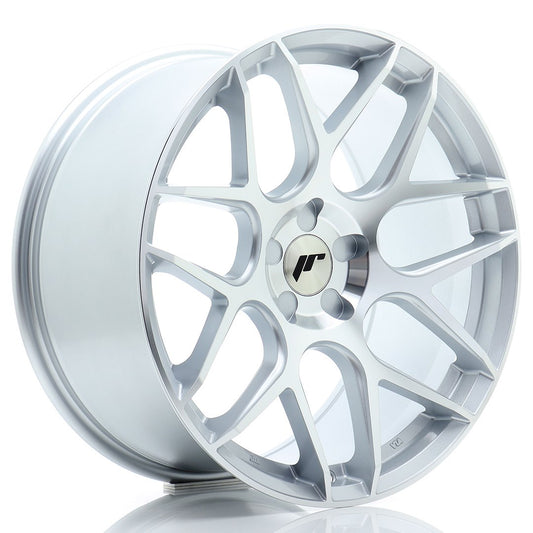 JR18 19x9.5 ET20-42 Custom PCD Silver Machined Face