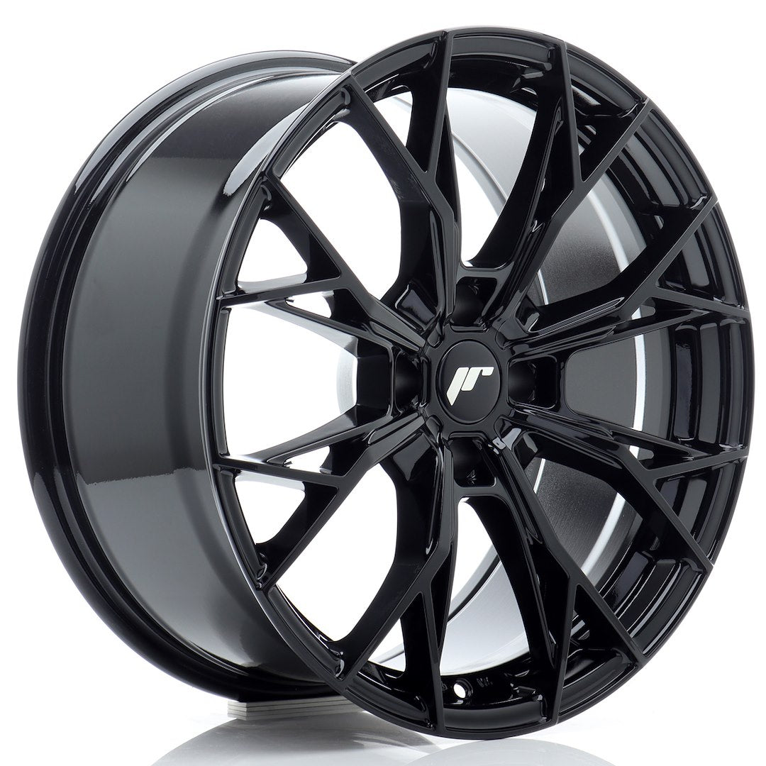 JR49 18x8.5 ET40 4x100 Glanzend Zwart