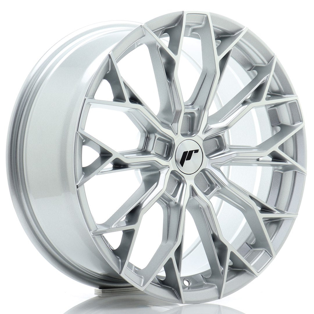 JR49 18x8 ET20-42 Custom PCD Silver Machined Face