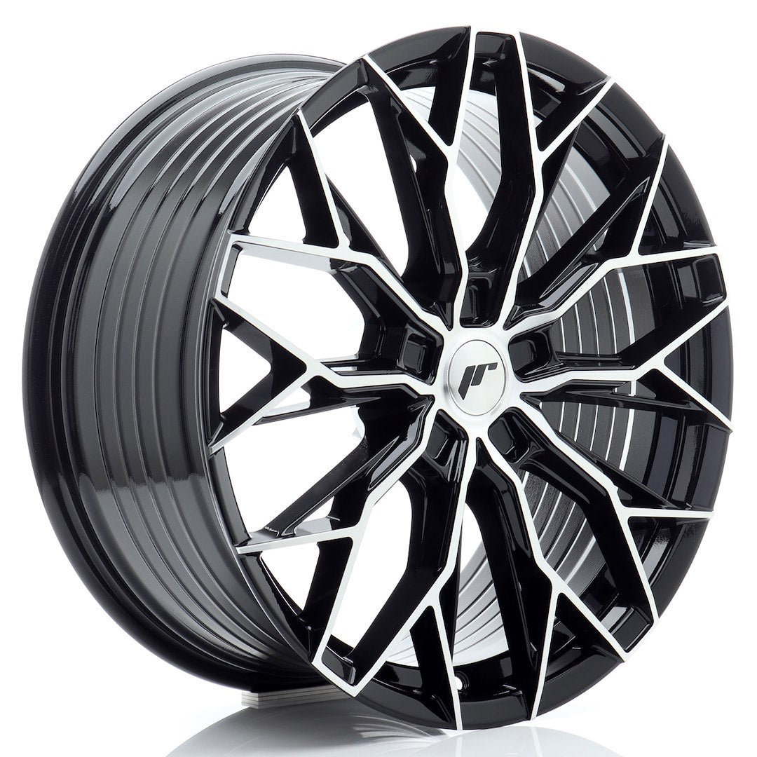 JR49 20x9 ET20-51 Custom PCD Gloss Black Machined Face