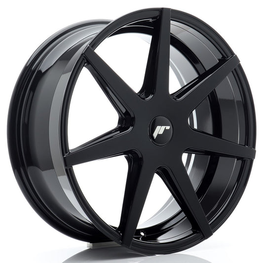 JR20 20x8.5 ET20-40 Custom PCD Glanszwart