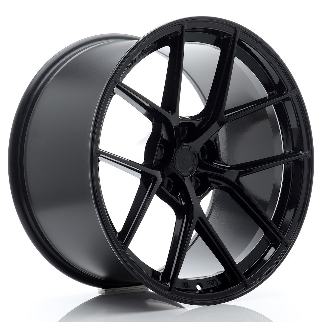 SL01 20x11 ET0-30 Custom PCD Glanzend Zwart