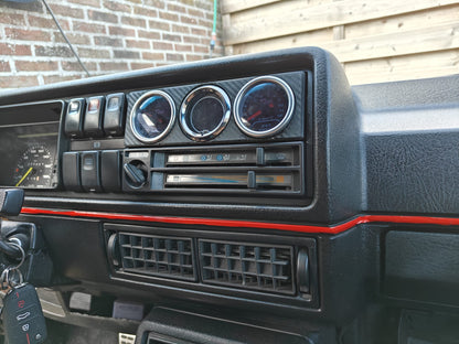 B.Custom VW Golf / Jetta MK2 VDO Radio gauge pot 52mm