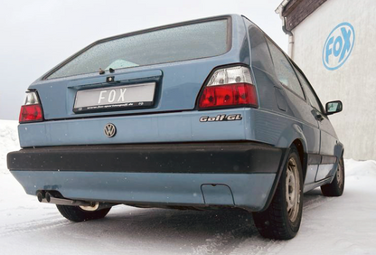 Golf MK2 GTI Stainless steel exhaust system By Fox