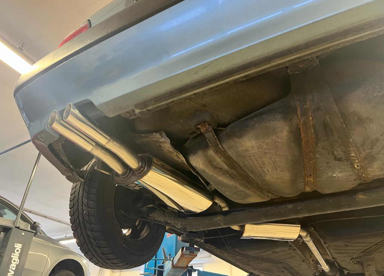 Golf MK2 GTI Stainless steel exhaust system By Fox