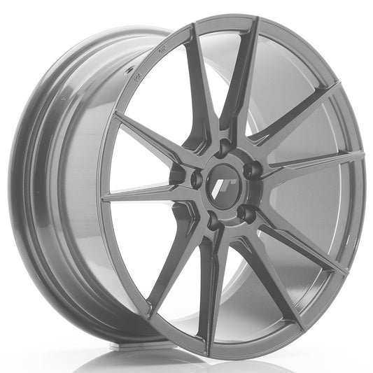 JR21 18x9,5 ET35 5x100, 5x120 noir brillant