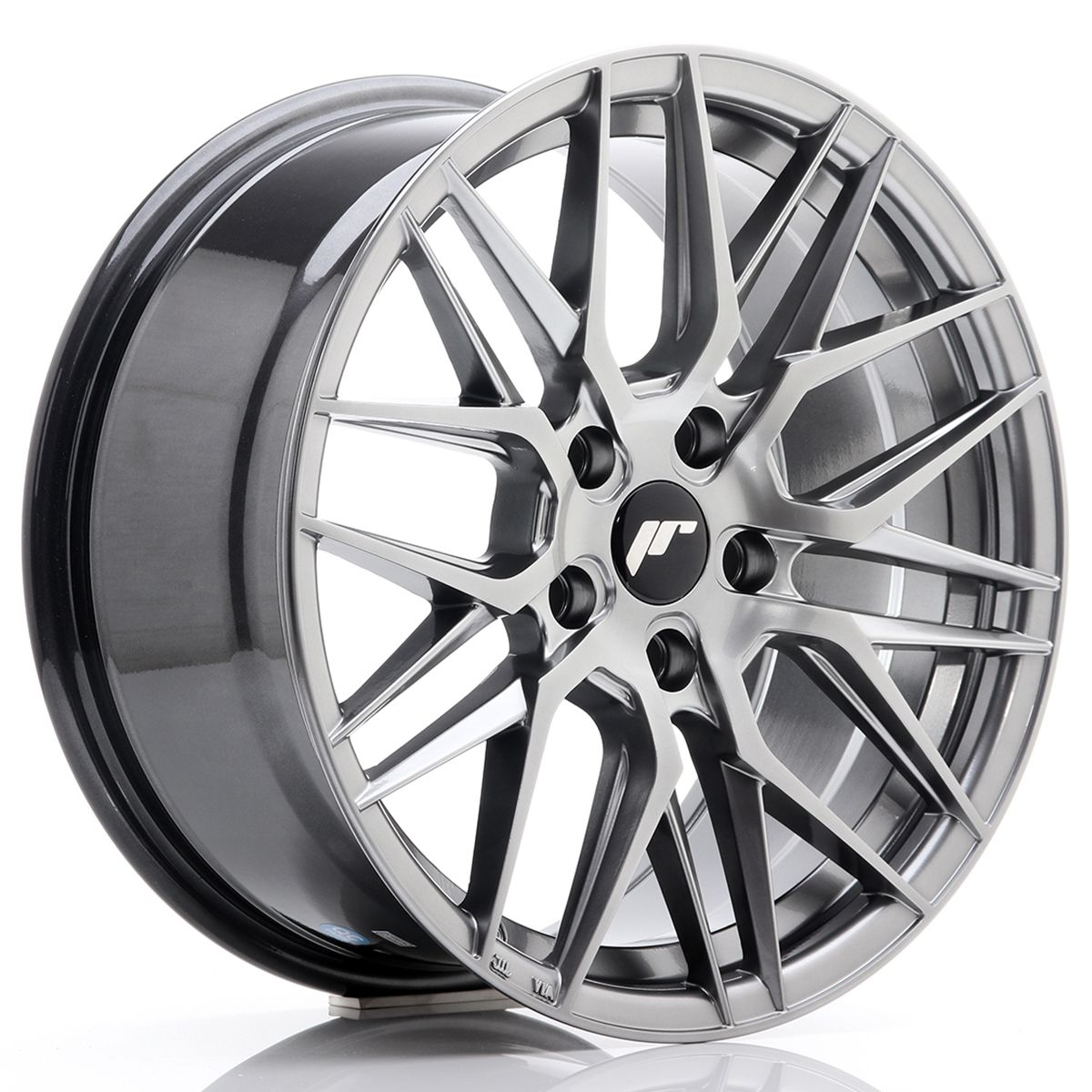 JR28 17x8 ET40 5x108 Hyper Noir