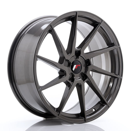 JR36 20x9 ET15-38 Aangepaste PCD Hypergrijs