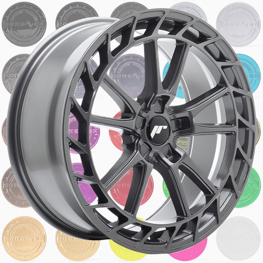 JR45 18x8J ET25-45 PCD personnalisé Flow Form Finition personnalisée