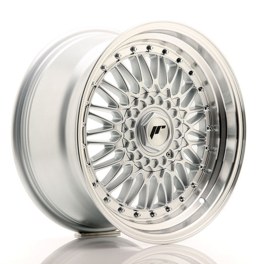 JR9 17x8.5 ET35 5x112, 5x120 lèvre usinée argent