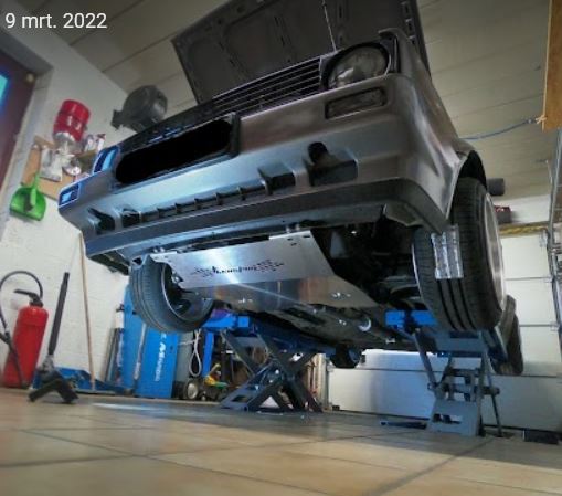 Engine Protection / Skidplate for VW Golf 1 + Jetta 1
