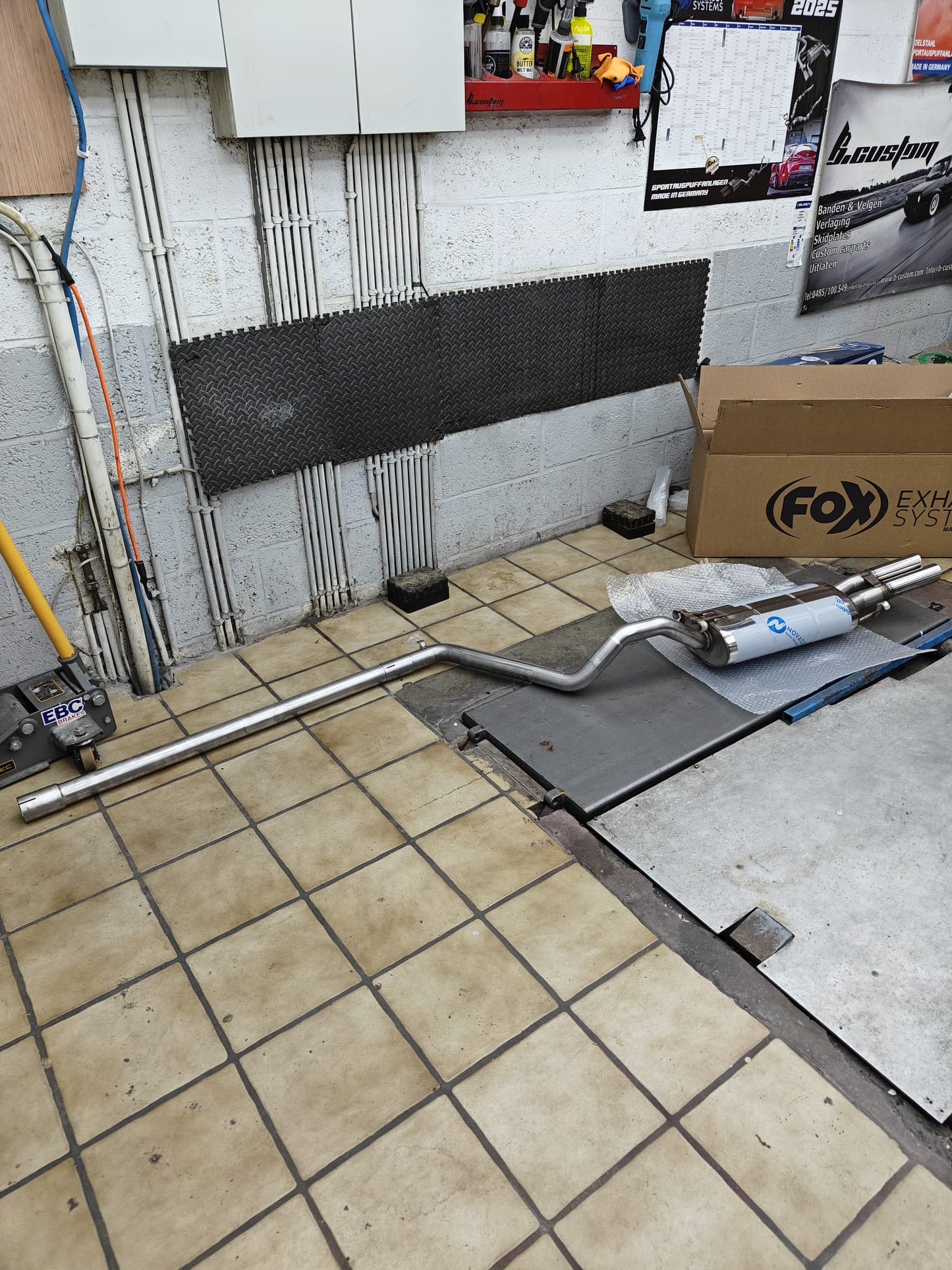 Golf MK2 GTI Stainless steel exhaust system By Fox