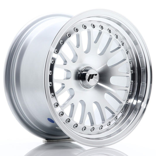 JR10 15x8 ET20 PCD personnalisé Face usinée argent