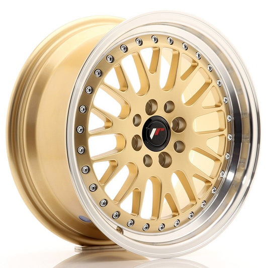 JR10 16x7 ET30 4x100, 4x108 lèvre usinée en or