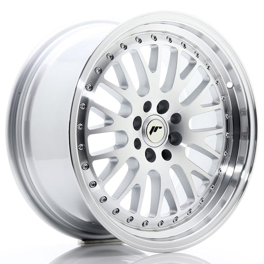 JR10 17x8 ET35 4x100, 4x114.3 face usinée argent