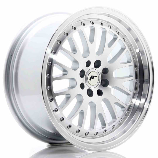 JR10 17x8 ET35 4x100, 4x108 face usinée argent