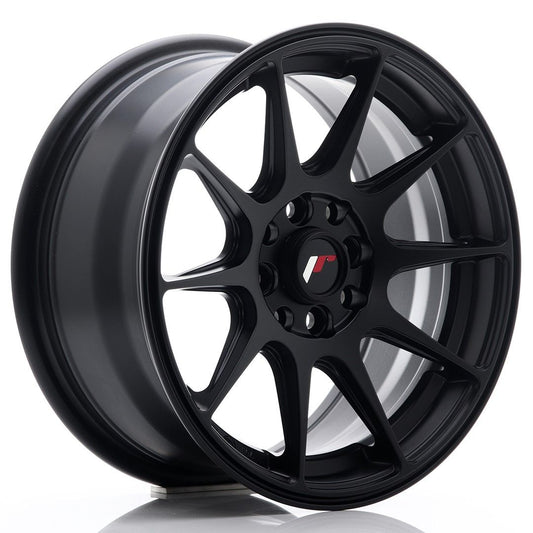 JR11 15x7 ET30 4x100, 4x108 noir mat
