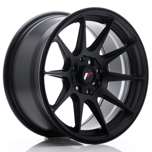 JR11 16x8 ET25 4x100, 4x114.3 noir mat