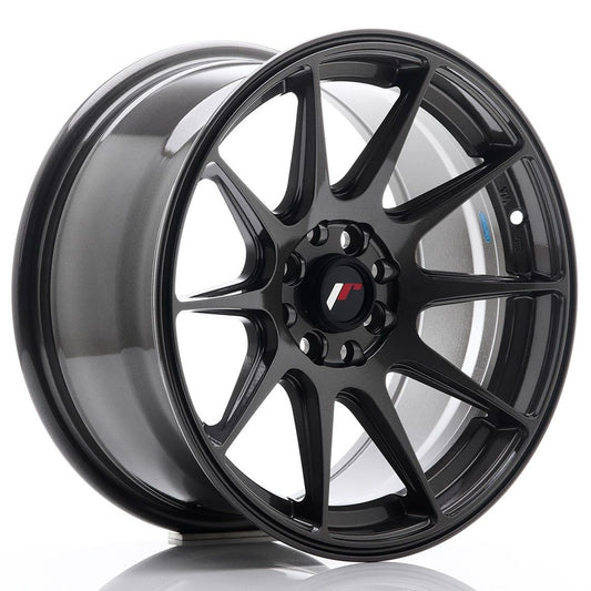 JR11 16x8 ET25 4x100, 4x114.3 hyper gris