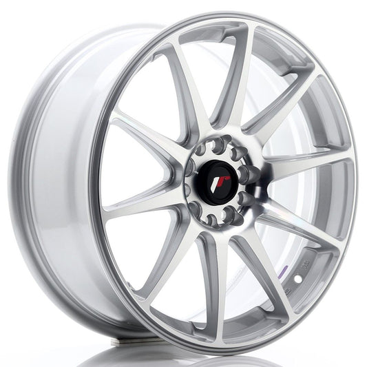 JR11 18x7,5 ET40 5x112, 5x114,3 face usinée argent