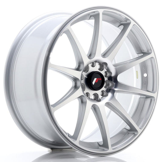 JR11 18x8,5 ET40 5x112, 5x114,3 face usinée argent