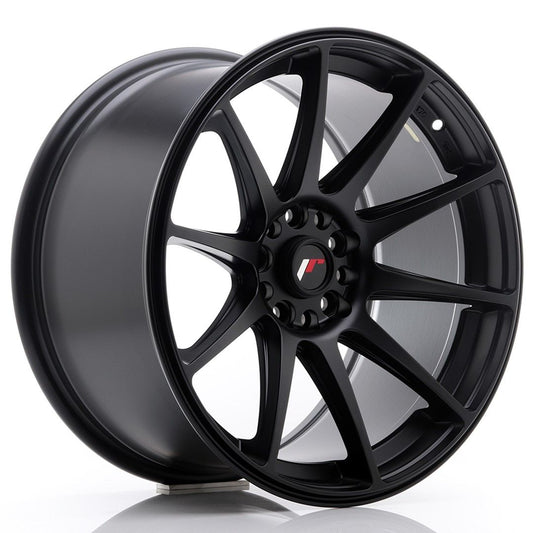 JR11 18x9,5 ET30 5x100, 5x120 noir mat