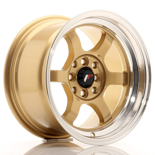 JR12 15x8,5 ET13 4x100, 4x114,3 lèvre usinée en or