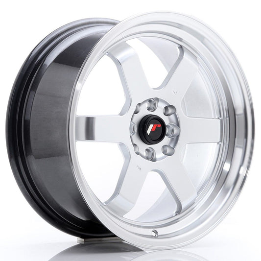 JR12 17x8 ET33 4x100, 4x114.3 hyper argent