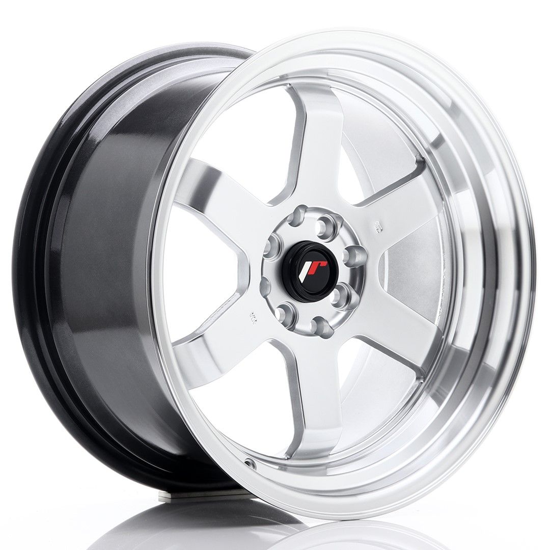 JR12 17x9 ET25 4x100, 4x114.3 hyper argent