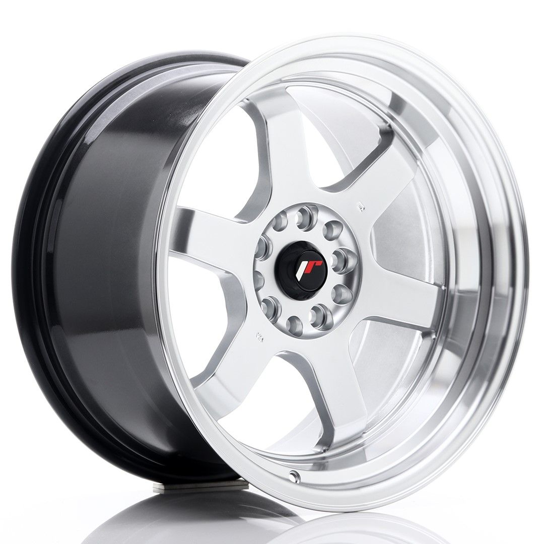 JR12 18x10 ET0 5x114.3, 5x120 hyper argent