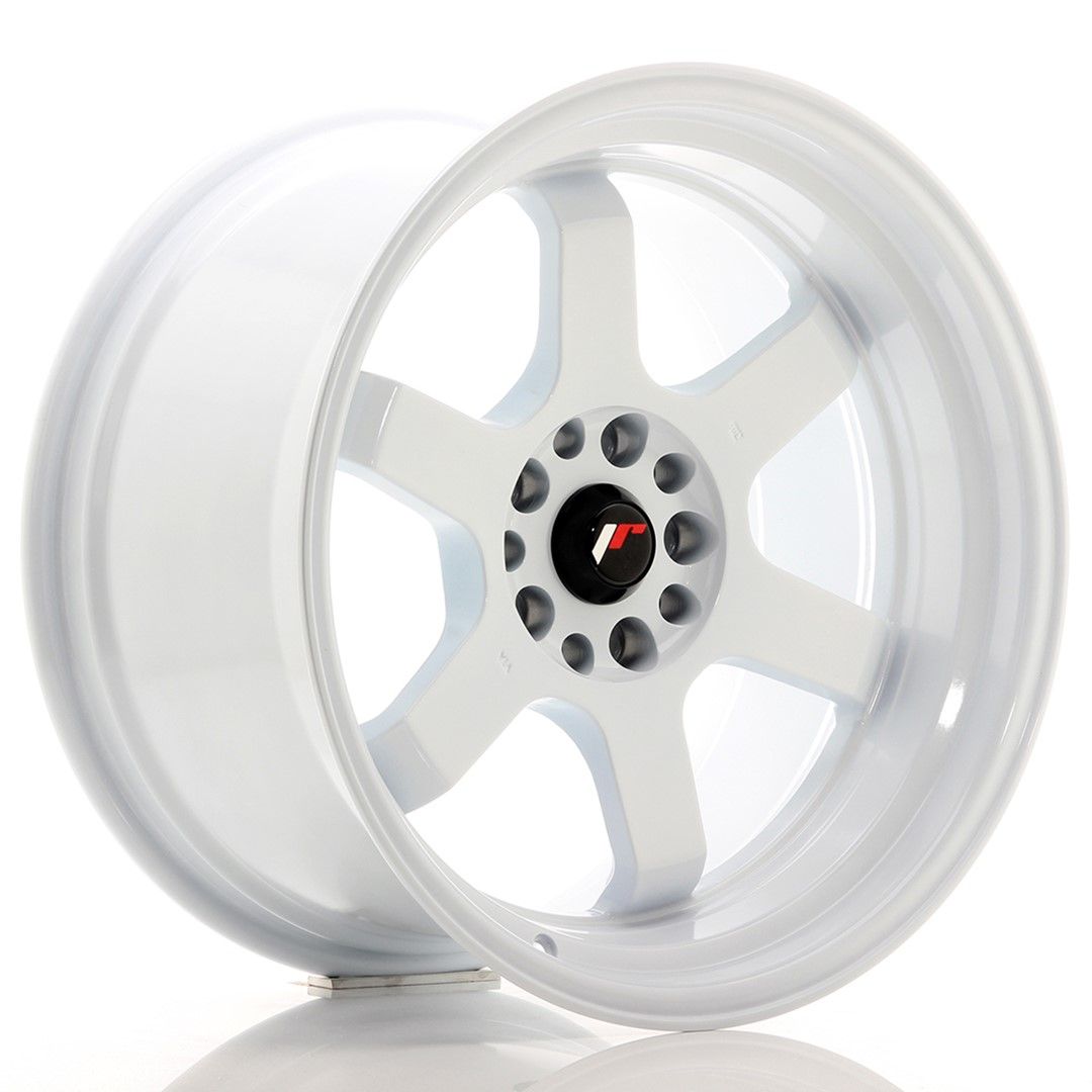 JR12 18x10 ET0 5x114.3, 5x120 blanc