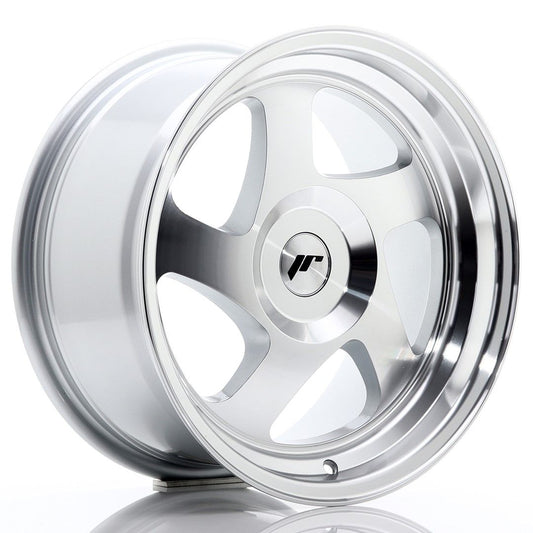 JR15 16x8 ET25 PCD personnalisé Face usinée argent