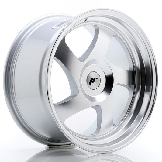 JR15 17x9 ET25 PCD personnalisé Face usinée argent
