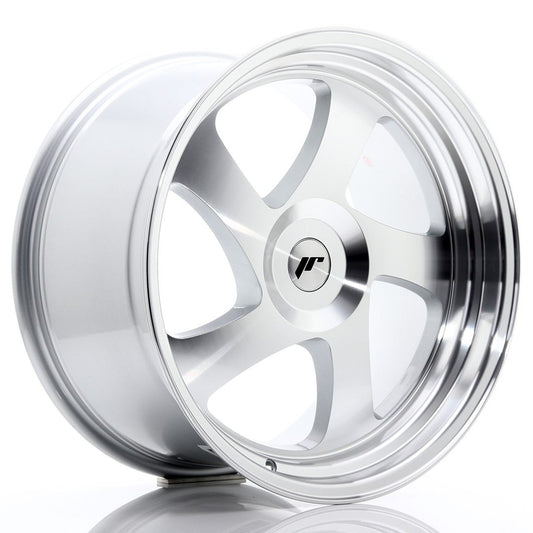 JR15 19x10 ET35 PCD personnalisé Face usinée argentée