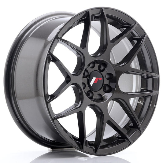 JR18 17x8 ET35 5x100, 5x114.3 hyper gris