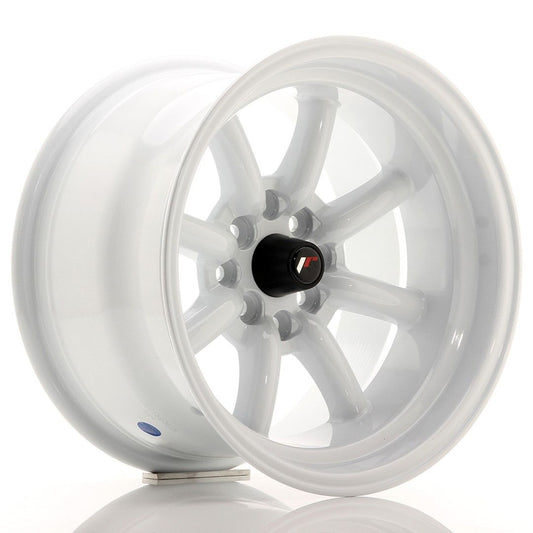 JR19 15x9 ET-13 4x100, 4x114.3 blanc
