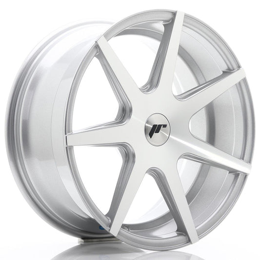 JR20 18x8.5 ET25-40 Aangepaste PCD Zilveren Bewerkte Voorkant