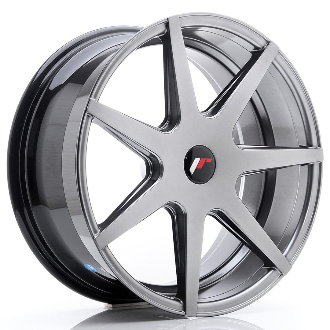 JR20 19x8.5 ET20-40 Custom PCD Hyper Black