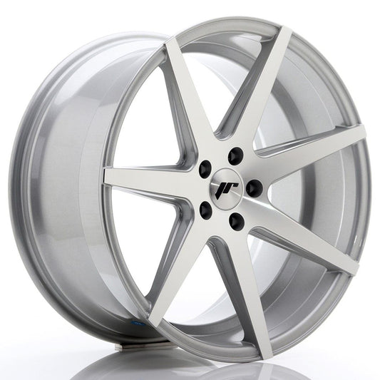 JR20 20x10 ET40 5x112 Face usinée argentée