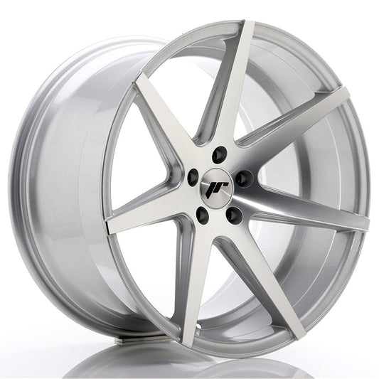 JR20 20x11 ET30 5x112 Face usinée argentée