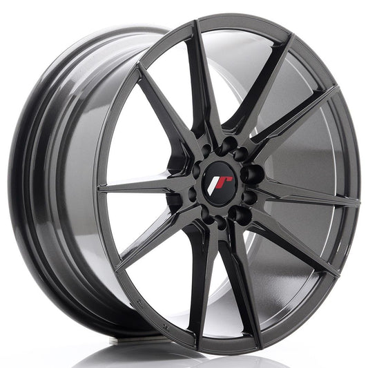 JR21 18x8.5 ET40 5x112, 5x114.3 hyper gris
