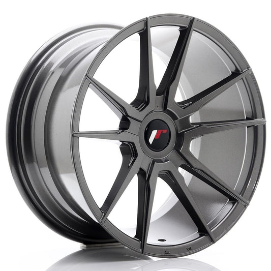 JR21 18x9.5 ET20-40 Aangepaste PCD Hypergrijs