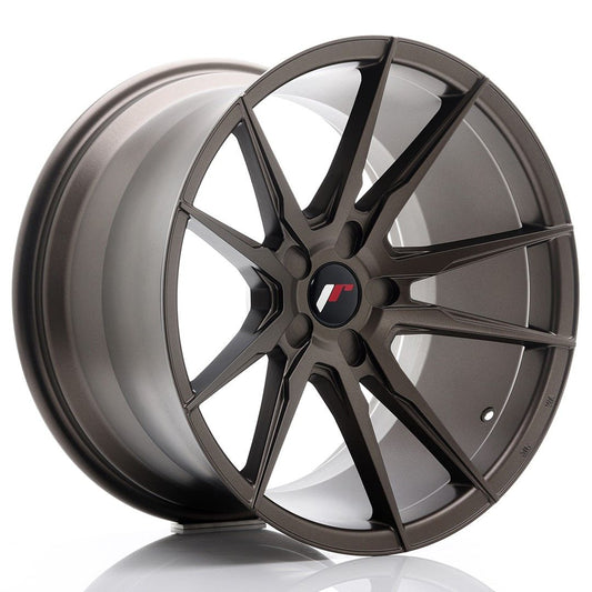 JR21 19x11 ET15-30 Aangepaste PCD Plat Brons