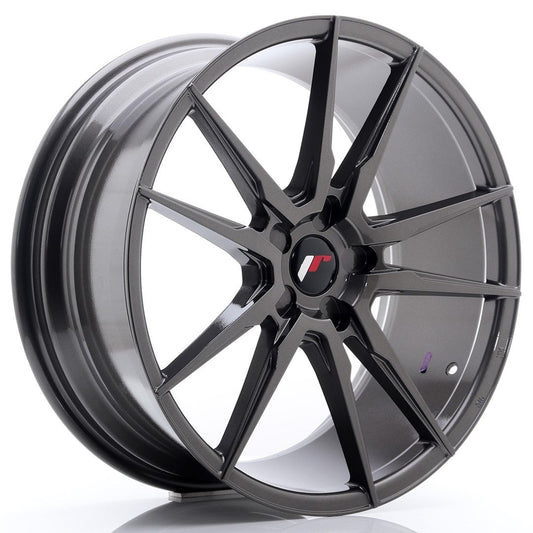JR21 20x8.5 ET20-40 Aangepaste PCD Hypergrijs