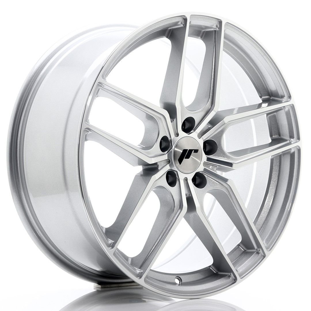 JR25 19x8.5 ET40 5x112 Face usinée argent