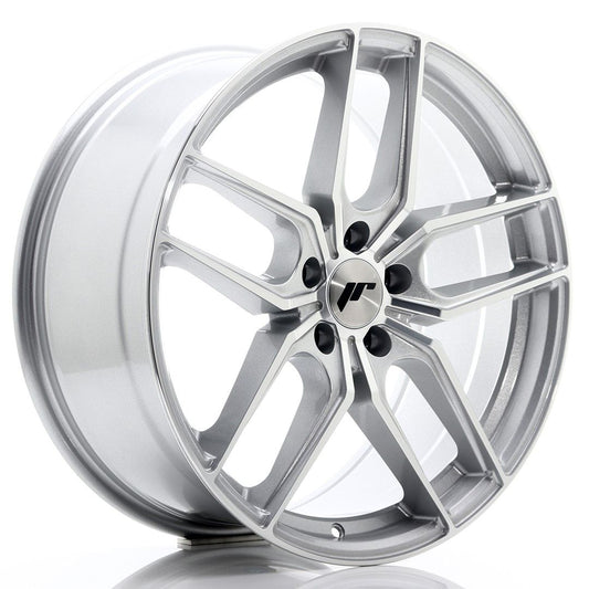 JR25 19x8.5 ET40 5x112 Face usinée argent